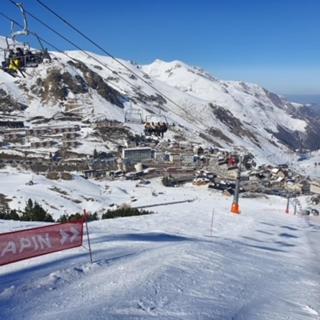 Apartament Studio Au Pied Des Pistes De La Mongie Bagnères-de-Bigorre Zewnętrze zdjęcie