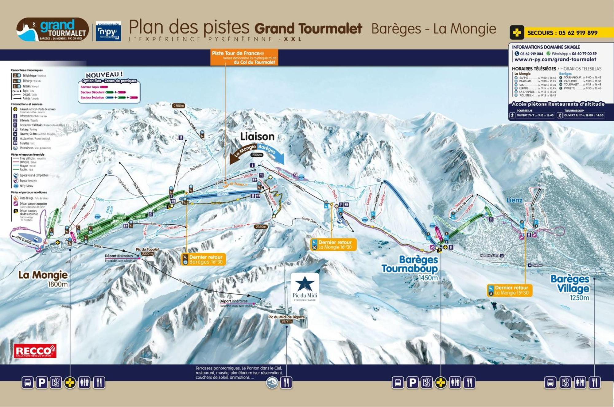 Apartament Studio Au Pied Des Pistes De La Mongie Bagnères-de-Bigorre Zewnętrze zdjęcie
